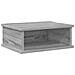 Comodino 2 pcs Grigio Sonoma 40 x 31 x 15 cm Legno multistrato - Foto miniatura 5