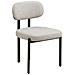 Set Di 2 Sedie Royan-grigio-tessuto-53x50x80,5 Cm - Foto miniatura 1