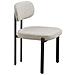 Set Di 2 Sedie Royan-grigio-tessuto-53x50x80,5 Cm - Foto miniatura 3