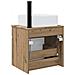 Mobile lavabo da parete Rovere Artigianale 49 x 41 x 63 cm - Foto miniatura 3