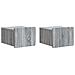Mobiletto da notte a muro 2 pcs Grigio Sonoma 33 x 34,5 x 24 cm - Foto miniatura 1