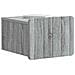 Mobiletto da notte a muro 2 pcs Grigio Sonoma 33 x 34,5 x 24 cm - Foto miniatura 2