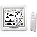 WS6823WHI-SIL stazione meteorologica digitale Argento, Bianco LCD Batteria - Foto miniatura 1