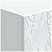Comodino Bianco 43 x 34,5 x 48 cm Legno ingegnerizzato - Foto miniatura 6