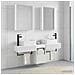 Set di Armadi da Bagno 5 pcs Bianco 53 x 15,5 x 70 cm - Foto miniatura 2