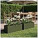 Vaso da giardino 2 pz Verde Oliva 40 x 20 x 20 cm - Foto miniatura 2