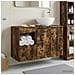 Set di mobili per il bagno 2 pz Rovere Fumo - Foto miniatura 7