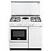 Cucina Gas Con Forno Elettrico SEW 8541 N 4 Fuochi Acciaio Inox Colore Bianco - Foto miniatura 1