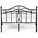 Letto Matrimoniale In Metallo Nero 160x200 Cm Antlia - Foto miniatura 22