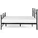 Letto Matrimoniale In Metallo Nero 160x200 Cm Antlia - Foto miniatura 19