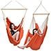 Amaca Per Sedersi 2 Persone 150kg Sedile Sospeso A 2 Posti Poltrona Di Cotone 185x130cm Incl - Foto miniatura 1