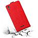 Custodia Compatibile Con Sony Xperia T3 In Rosso Mela - Coperchio Protettivo In Design Flip Con Chiusura Magnetica - Foto miniatura 3