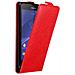 Custodia Compatibile Con Sony Xperia T3 In Rosso Mela - Coperchio Protettivo In Design Flip Con Chiusura Magnetica - Foto miniatura 4
