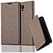 Custodia Compatibile Con Samsung Galaxy Note 3 Neo In Bruno Caffè - Coperchio Protettiva Con Chiusura Magnetica, Funzione Stand E Tasca Per Le Carte - Foto miniatura 4