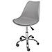 Sedia Da Ufficio Girevole, Sedia Da Scrivania Grigia Con Rotelle Mod. Sally - Foto miniatura 1