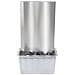 Fontana Da Giardino Argento 60,2x37x122,1 Cm In Acciaio Inox - Foto miniatura 7