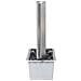 Fontana Da Giardino Argento 60,2x37x122,1 Cm In Acciaio Inox - Foto miniatura 8
