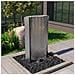 Fontana Da Giardino Argento 60,2x37x122,1 Cm In Acciaio Inox - Foto miniatura 1