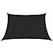 Vela Parasole 160 g / m² Nera 3/4x2 m in HDPE - Foto miniatura 1