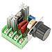 Ac 50-220v 2000w 25a Motore A Corrente Alternata Del Regolatore Di Velocit Di Tensione Led Dimmer Home Appliance Di Controllo Del Motore Di Velocit - Foto miniatura 1