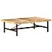Tavolino Da Salotto In Legno Massello Di Mango 142x90x42 Cm - Foto miniatura 1