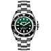 Bf002 Orologio Zaffiro Sintetico Acciaio Inossidabile Materiale Ceramico Argento - Foto miniatura 1