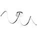 Lampada Da Soffitto Integriert, 27 W, Chrom, 72 X 28 X 33 Cm - Foto miniatura 1