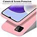Custodia Compatibile Con Samsung Galaxy A22 5g In Liquid Rosa - Coperchio Protettivo In Silicone Tpu Flessibile - Foto miniatura 5
