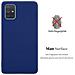 Custodia Compatibile Con Samsung Galaxy A71 5g In Candy Blu Scuro - Coperchio Protettivo In Silicone Tpu Flessibile - Foto miniatura 3