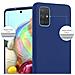 Custodia Compatibile Con Samsung Galaxy A71 5g In Candy Blu Scuro - Coperchio Protettivo In Silicone Tpu Flessibile - Foto miniatura 6