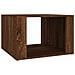 Comodino Rovere Marrone 57x55x36 Cm In Legno Multistrato - Foto miniatura 2