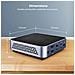 Mini Pc Amd 2.40ghz Windows 11 Pro Wifi + Bt Hdmi Ram 8gb Ssd M. 2 480gb - Foto miniatura 6
