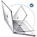 Cover Integrale Per Macbook Pro 16 2023, 2022 E 2021 Anti-urto, Nero Transparente - Foto miniatura 3