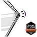 Cover Integrale Per Macbook Pro 16 2023, 2022 E 2021 Anti-urto, Nero Transparente - Foto miniatura 5