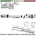 Motore Elettromeccanico 220 V Cancello Battente Anta 2 Metri Corsa Carrello 300 Mm Con Sblocco A Chiave Ricambio Autom - Foto miniatura 1
