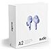 Auricolari Senza Fili A2 Ipx4 Bluetooth 5.2 Con Punte In Silicone, Viola - Foto miniatura 4