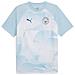 Mcfc Prematch Ss Jersey 77437001, Uomini, Blu, S - Foto miniatura 6