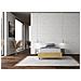 Letto Sommier Contenitore Imbottito 140x190 Microfibra Ocra Azelia - Foto miniatura 2