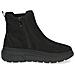 Black Casual Closed Booties Stivaletti Pelle Scarpe Donna Nero Eu 37, 9-25414-43-008 - Foto miniatura 3
