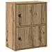 Libreria Rovere Artigianale 40x24x52 Cm In Legno Multistrato - Foto miniatura 2