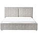 Letto Contenitore Velluto Elasticizzato Moissac 180 X 200 Cm Nero /bianco - Foto miniatura 6