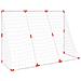 Porte Calcio Bambini con Palloni 2 in 1 Bianche 184x64x124 cm - Foto miniatura 7