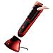 Spazzola Lisciante Portatile Ionica Lcd Senza Fili Per Uno Styling Senza Sforzo Red - Foto miniatura 3