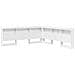 Testata contenitore Bianco 180 cm Legno multistrato - Foto miniatura 1