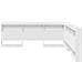 Testata contenitore Bianco 180 cm Legno multistrato - Foto miniatura 5
