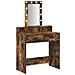Toeletta  con luci LED Rovere affumicato 79x41x140 cm - Foto miniatura 1