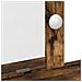 Toeletta  con luci LED Rovere affumicato 79x41x140 cm - Foto miniatura 9