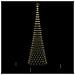 Albero di Natale LED Bianco caldo 160 x 160 x 500 cm Metallo - Foto miniatura 4