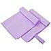 Asciugamani Sportivi 2 pcs Viola 50 x 30 cm - Foto miniatura 1