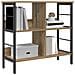 Libreria Rovere artigianale 82 x 32 x 79 cm Legno multistrato - Foto miniatura 3